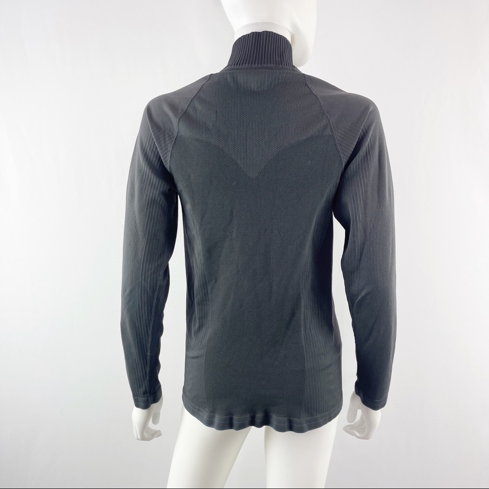 Patagonia Capilene Women's Black 1/4 Zip Long Sleeve Shirt Layer Top Size M - Picture 5 of 6